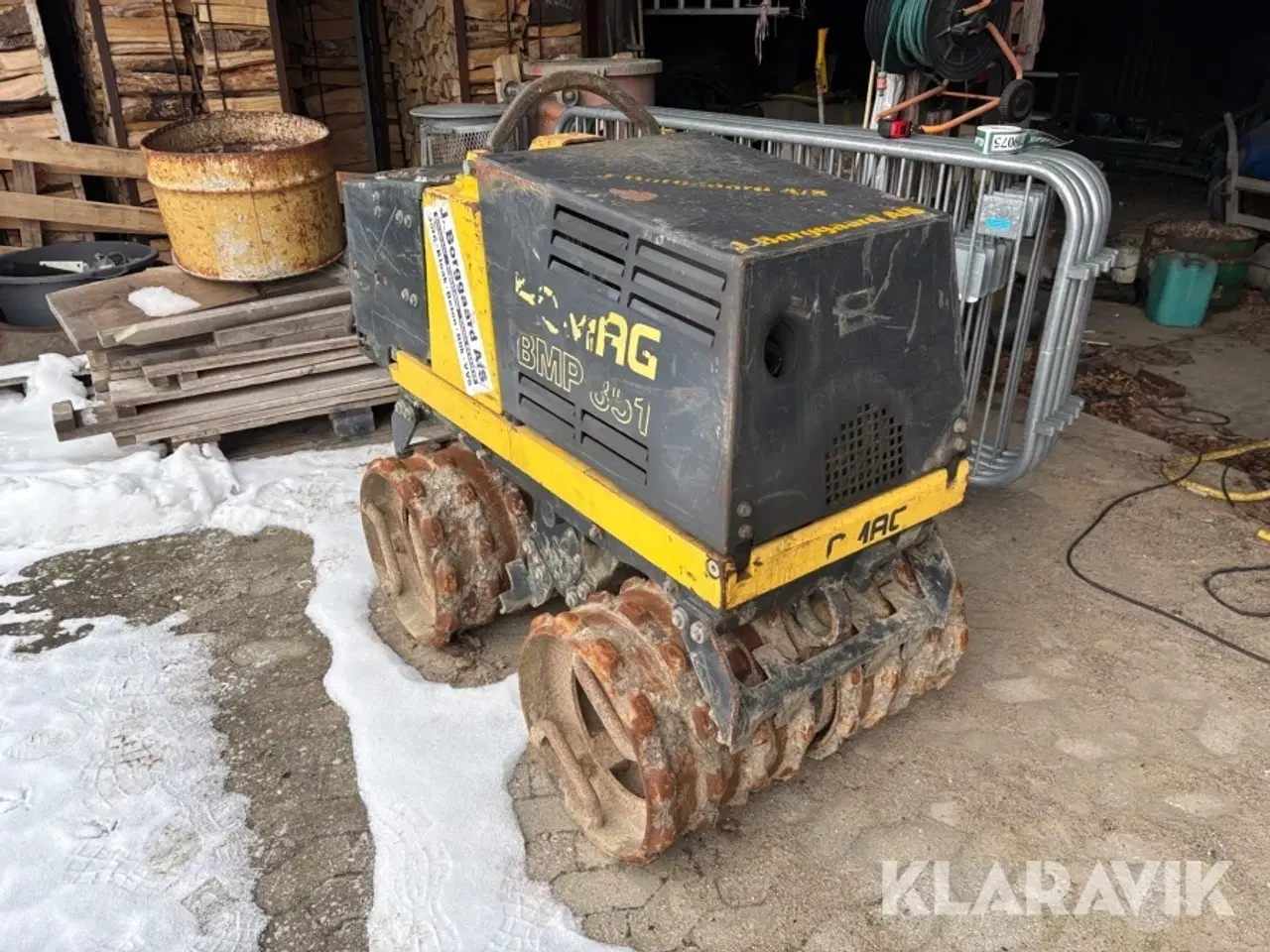 Billede 3 - Vejtromle Bomag Bmp 851