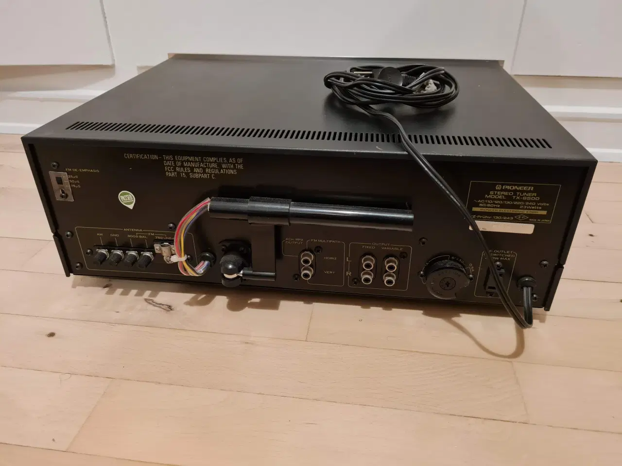 Billede 2 - Pioneer TX-9500 AM/FM radio