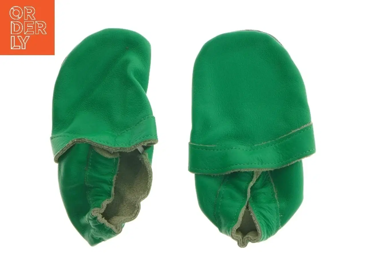 Billede 1 - Nye Grønne skindtøfler til børn fra Friends (str. 20-21 )