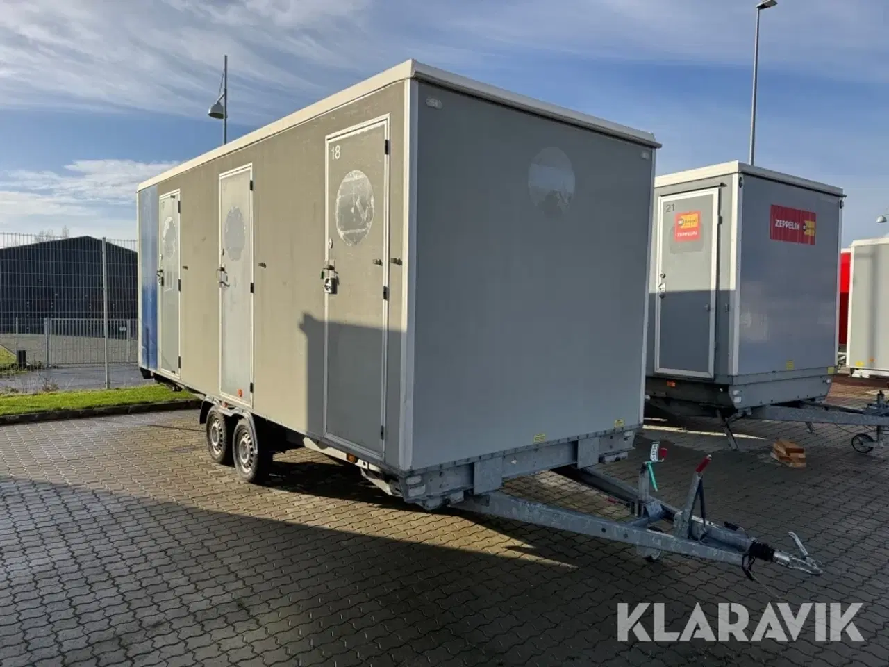 Billede 4 - Toilet- og badeskur Scanvogn 1400