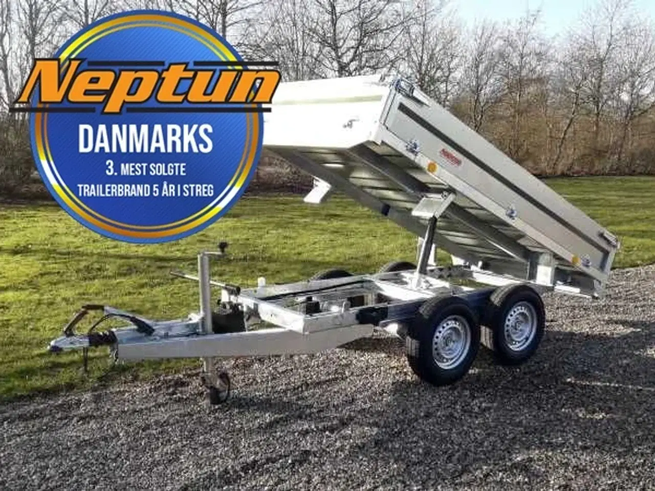 Billede 1 - Neptun GN251 Tiptrailer