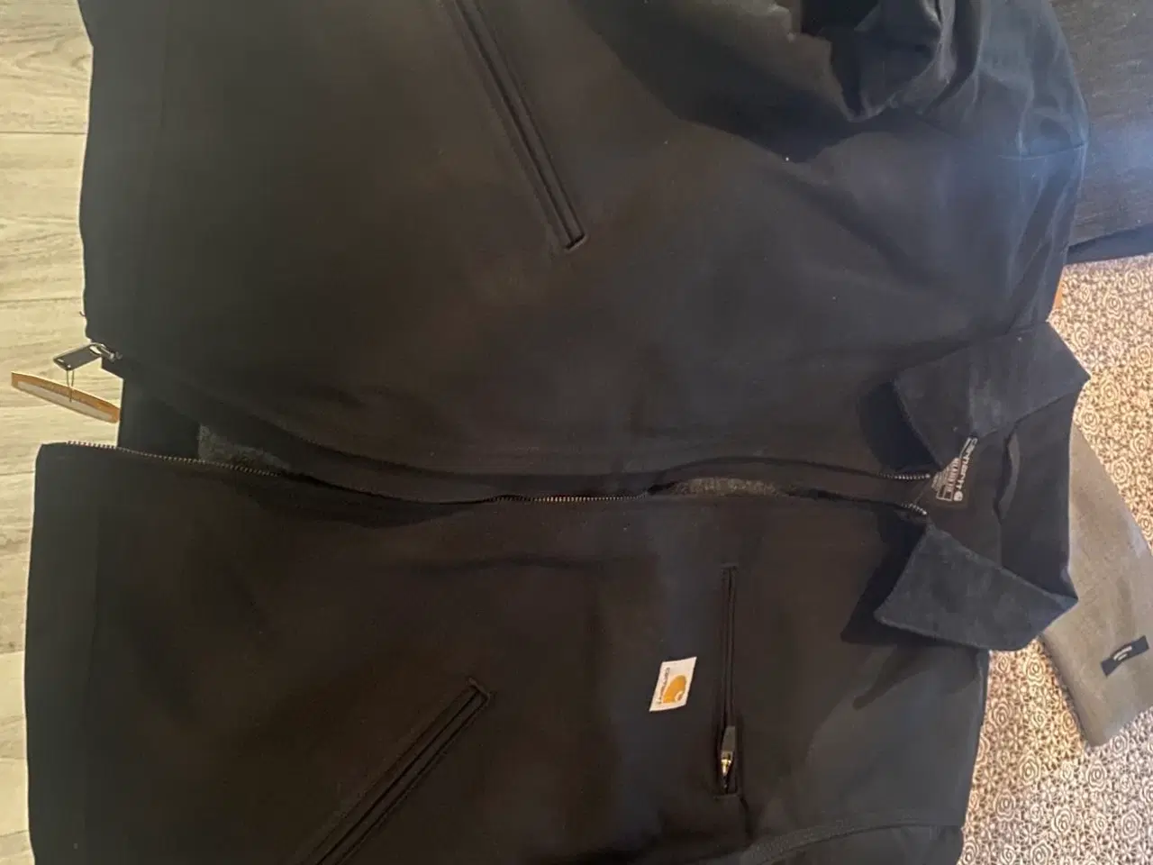 Billede 1 - Carhartt WIP Detroit overgangsjakke – sort (helt n