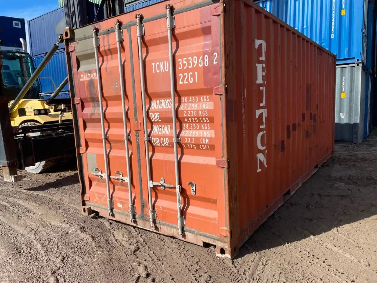 Billede 1 - brugt 20' container