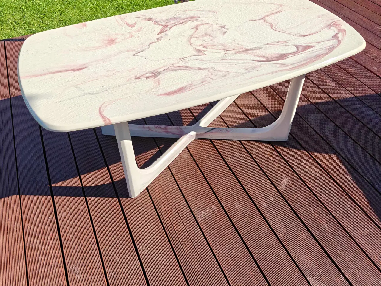 Billede 1 - marmor sofa bord som ny 