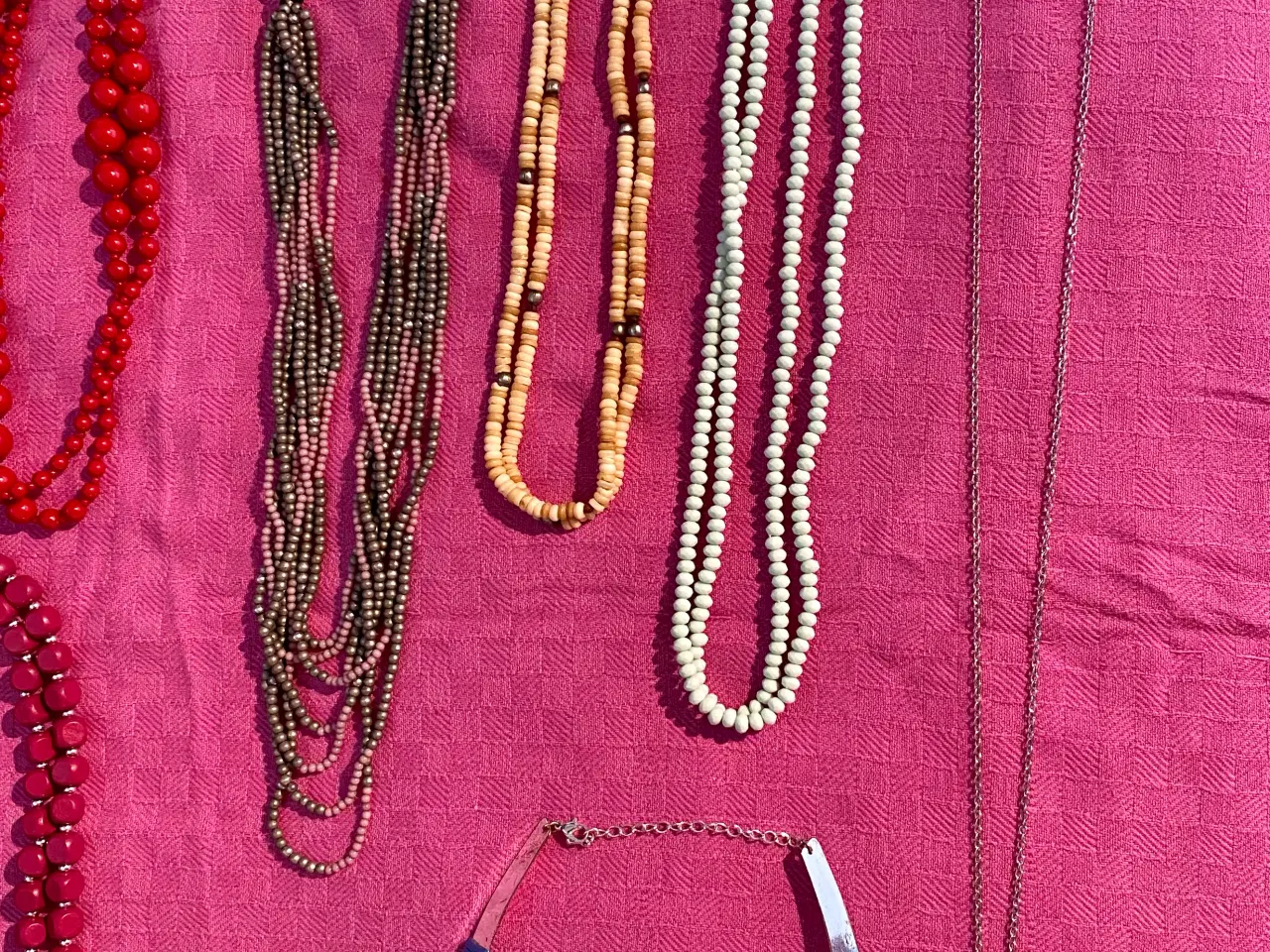 Billede 7 - Flotte halskæder med perler