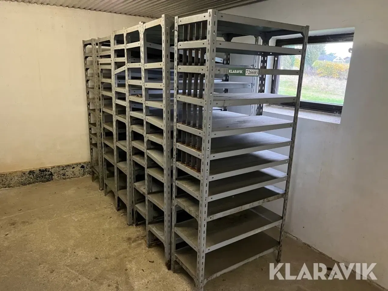 Billede 1 - Stålreoler 6 styk