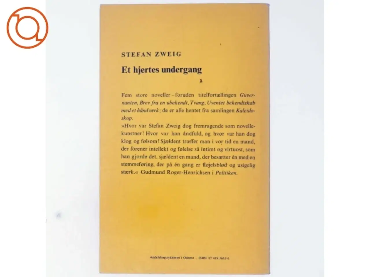 Billede 3 - Stefan Zweig, et hjertes undergang