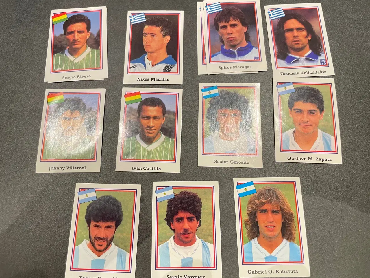 Billede 6 - Fodboldkort VM 94 - Romania Stickers - blå 