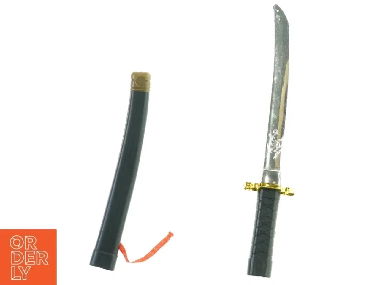 Billede 1 - Legetøjsvåben, samurai sværd (str. 38 x 7 cm)