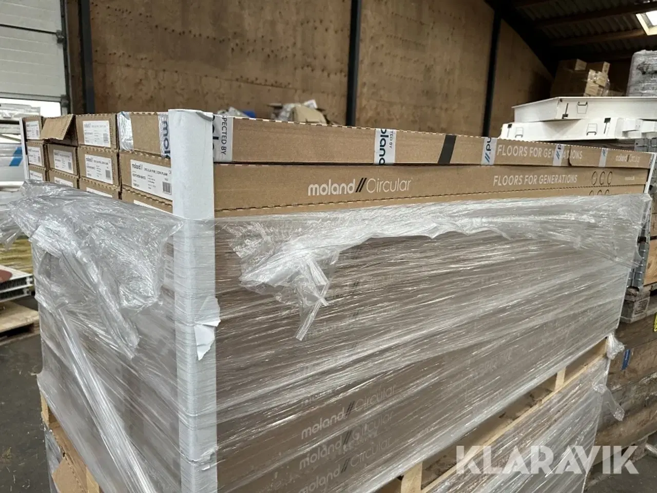 Billede 12 - Gulv Moland Pine Cork Plank Northern White - 104,64m2