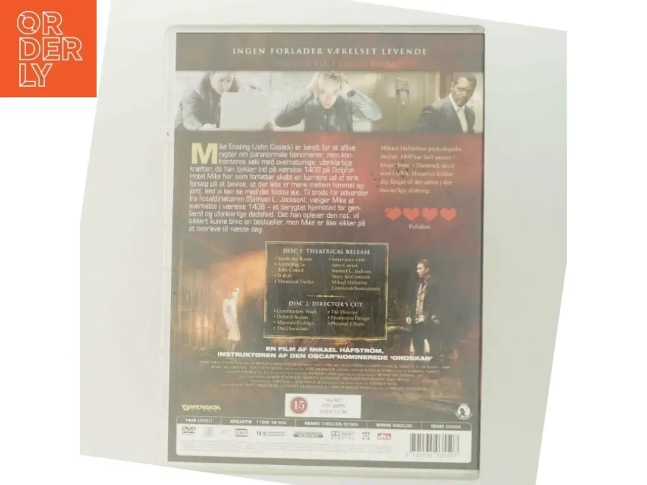 Billede 3 - 1408 med John Cusack (DVD)