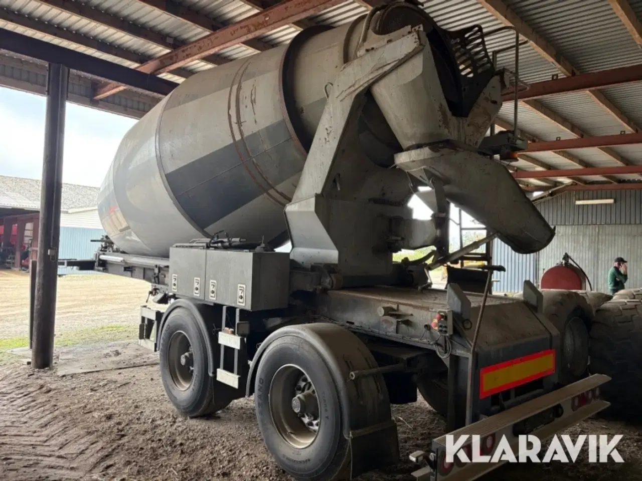 Billede 4 - BetonTrailer Euromix beton EM 12 R