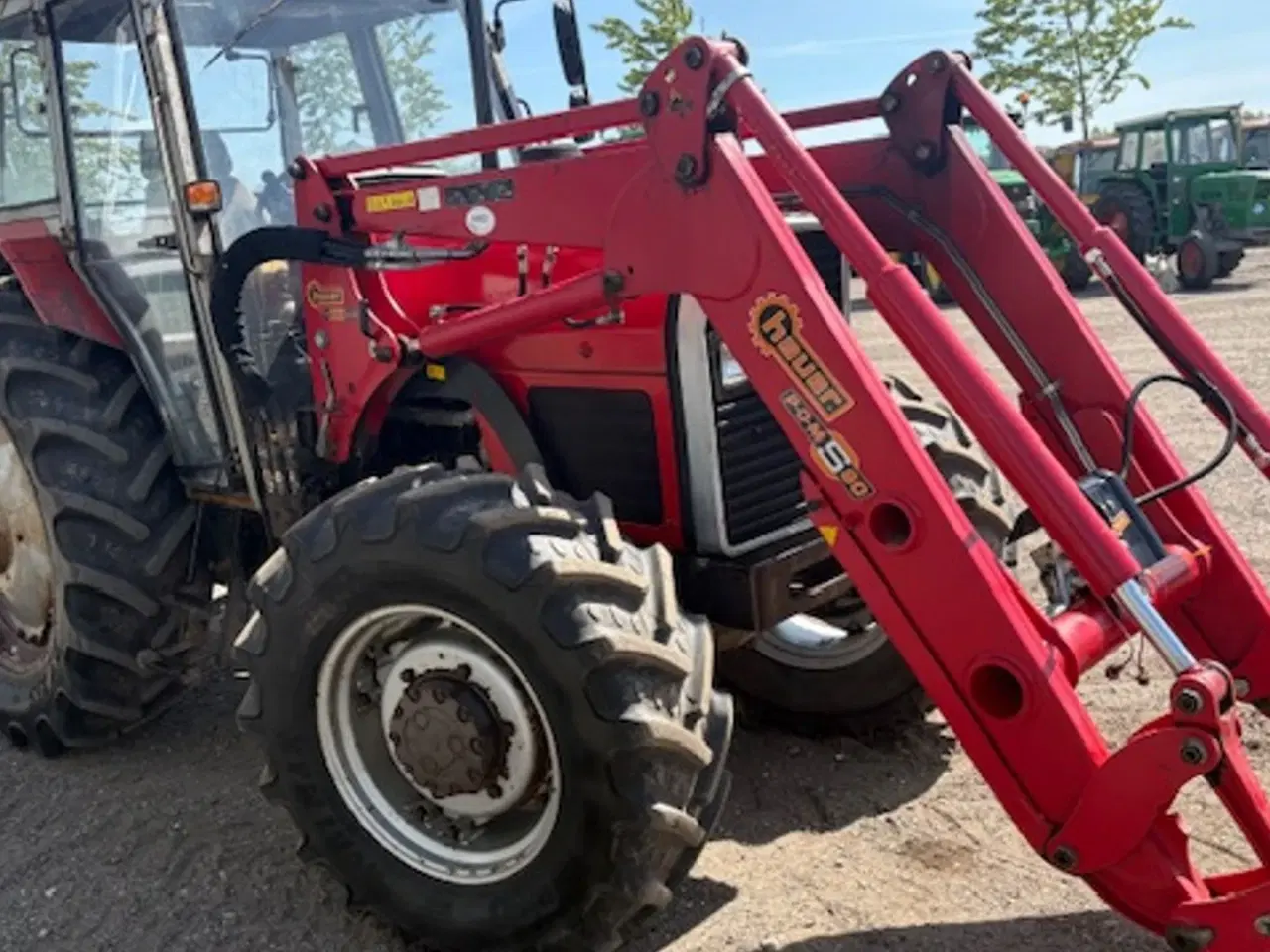 Billede 5 - Massey Ferguson 375 MED HAUER POM 90 FRONTLÆSSER