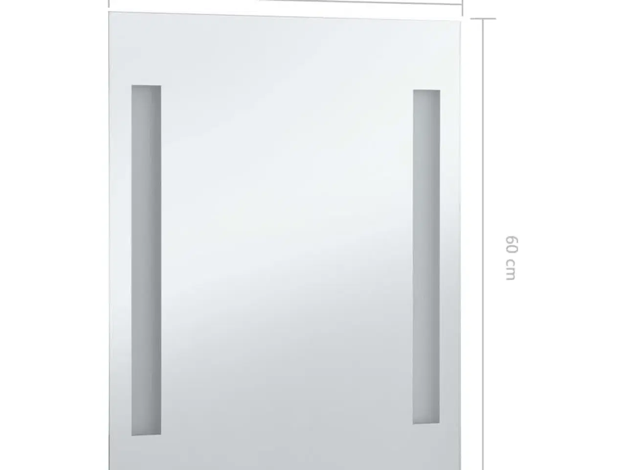 Billede 8 - LED-vægspejl til badeværelset 50x60 cm