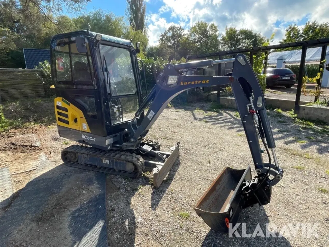 Billede 4 - Gravemaskine Eurotrac SQ18A / HE18C-1