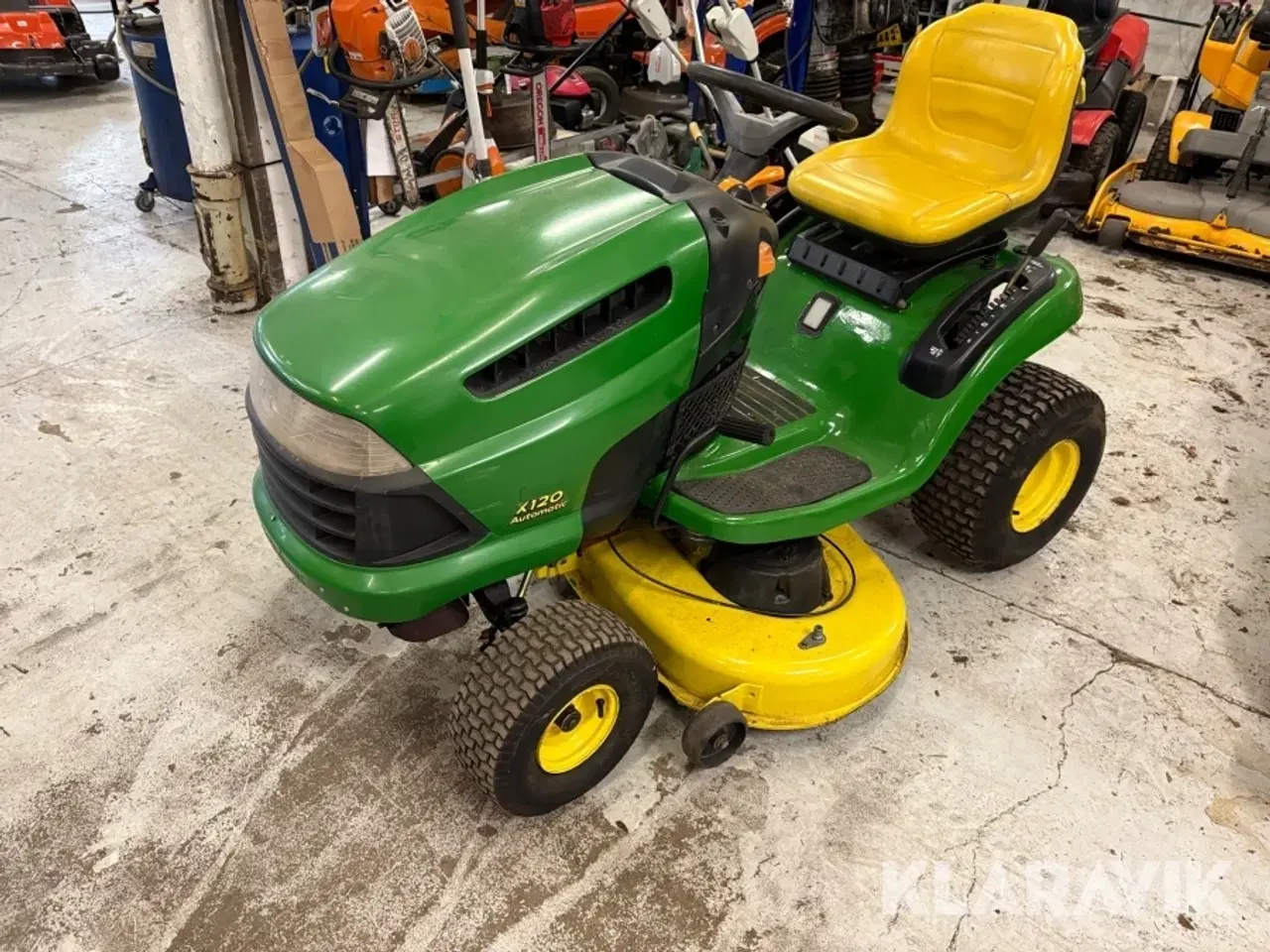 Billede 2 - Græsslåmaskine John Deere X120