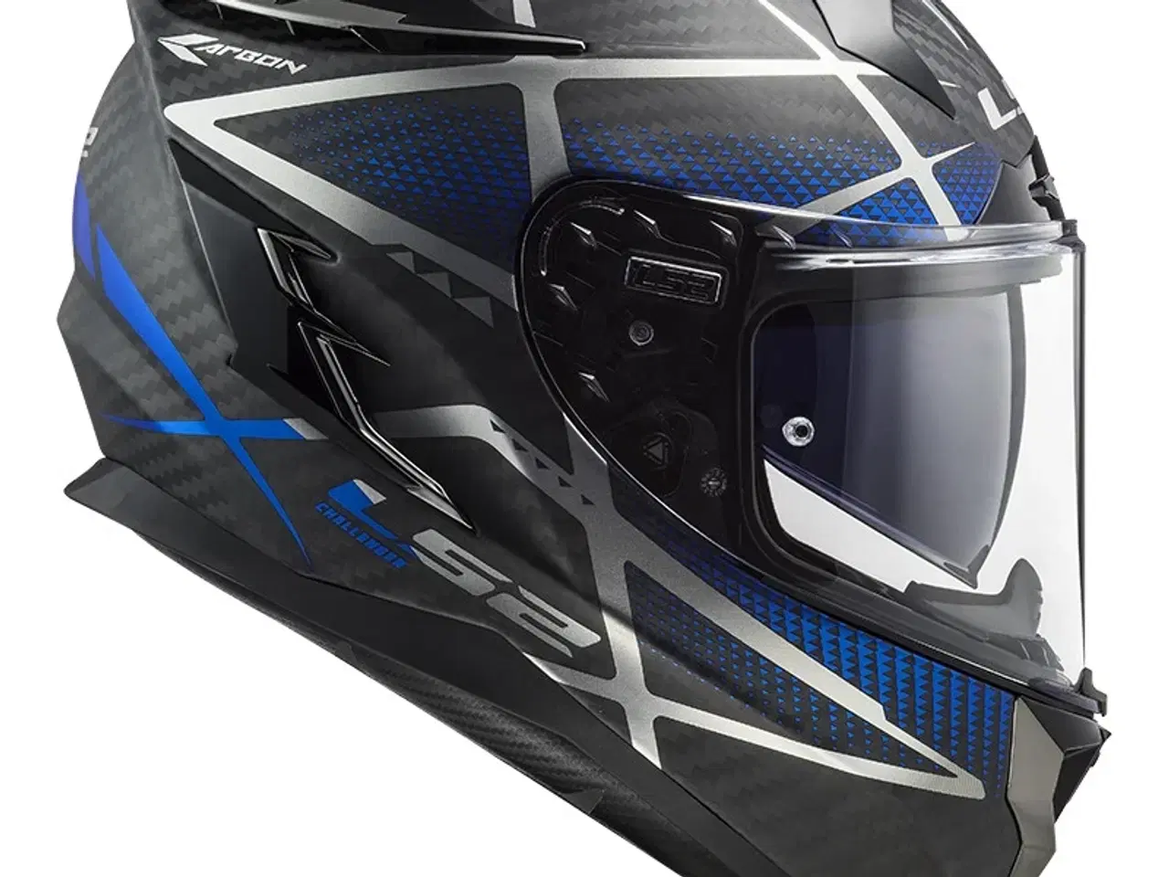 Billede 7 - LS2 Challenger Carbon Konic Blue Før 3.799,-