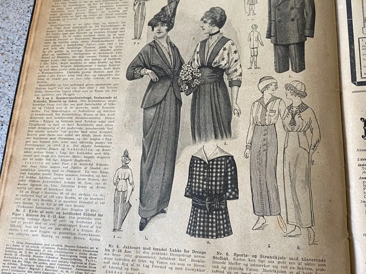 Billede 8 - Antik samlebøger 4 stk - Familie Journalen 1914