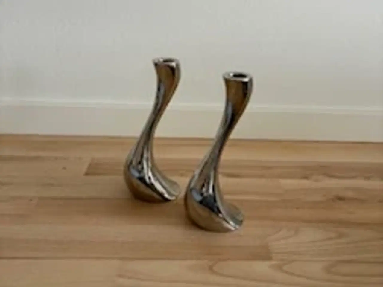 Billede 2 - 2 Cobra lyse stager fra Georg Jensen