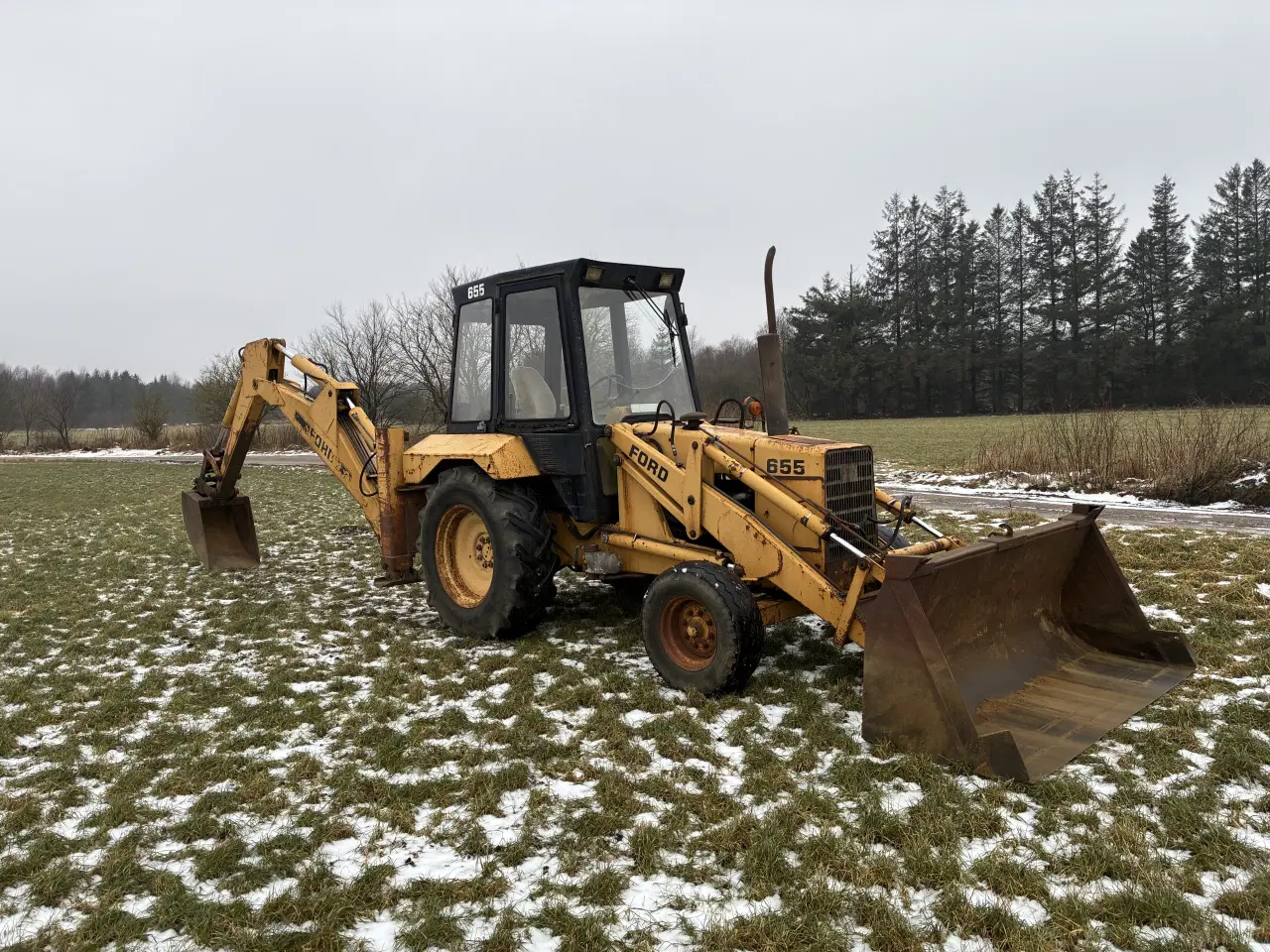 Billede 2 - Ford 655 Rendegraver