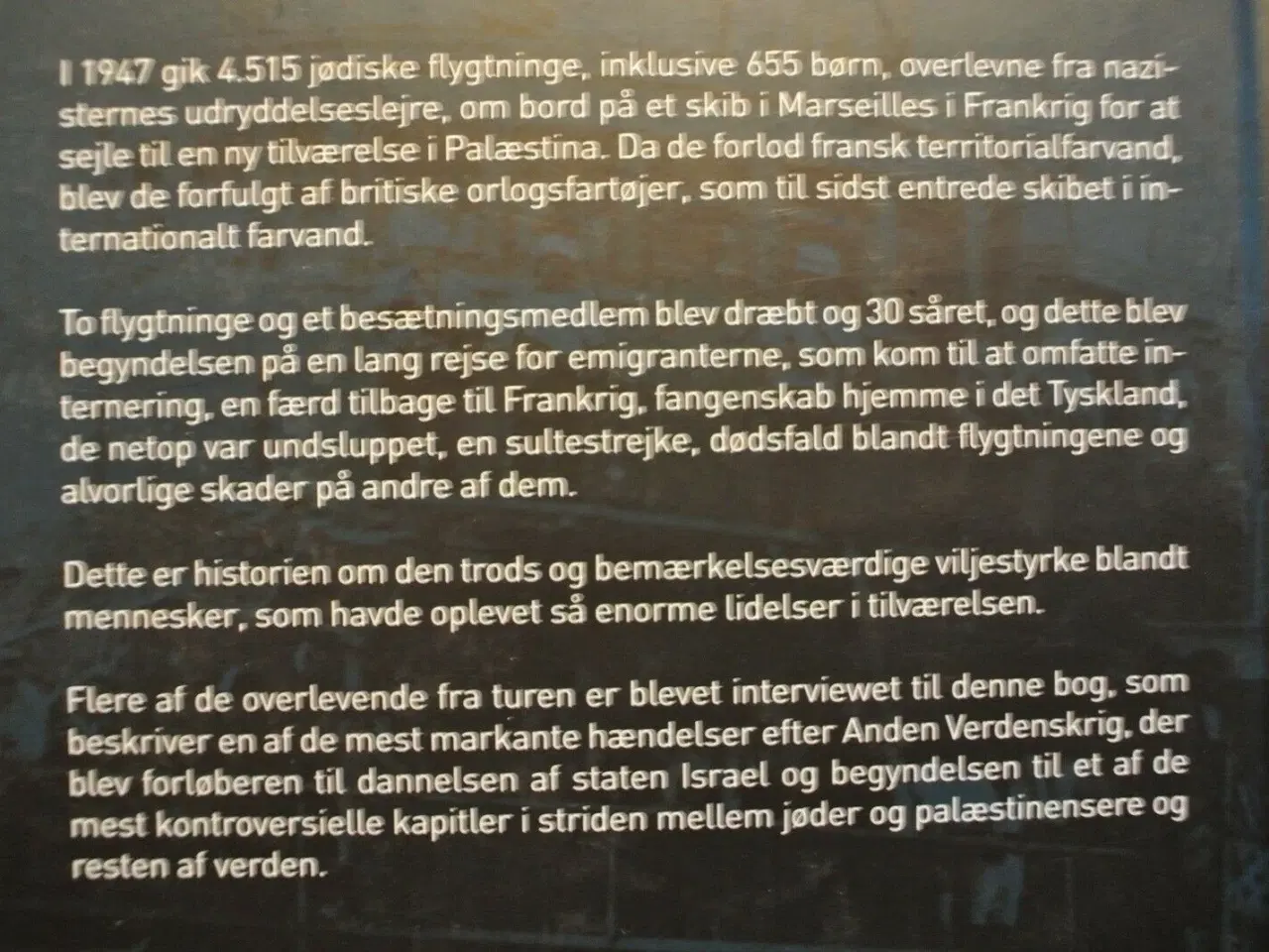 Billede 3 - operation exodus - fra nazisternes dødslejre til ,