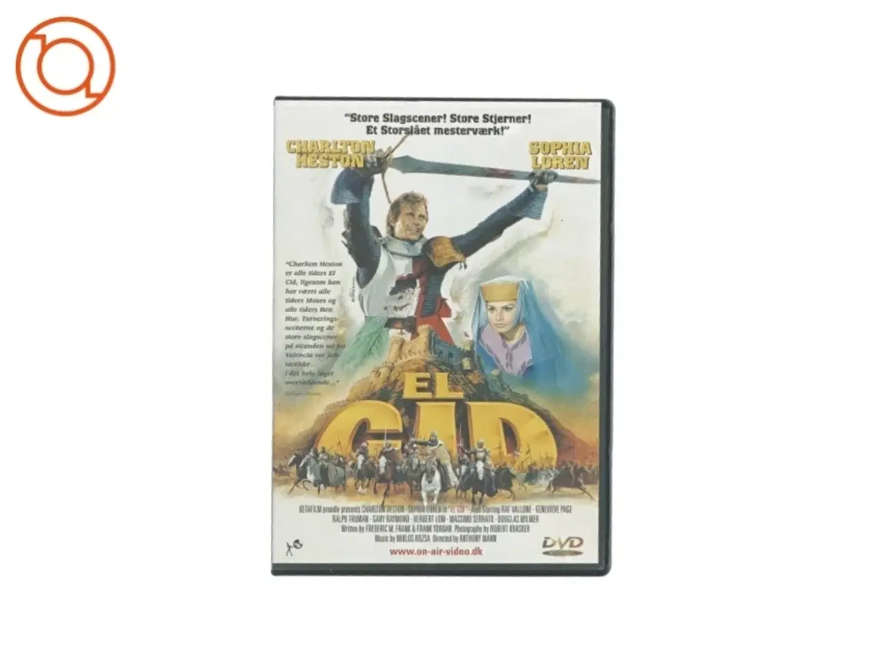 Billede 1 - El Cid (dvd)