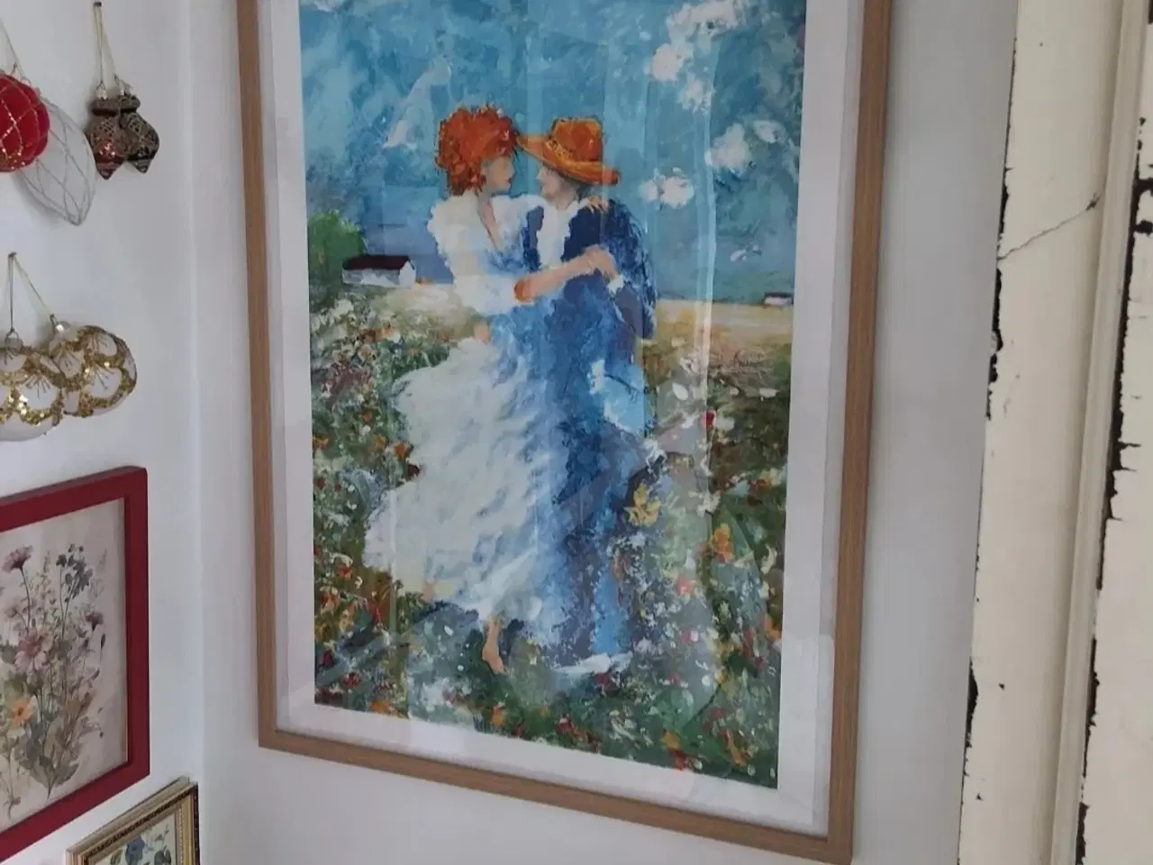 Billede 2 - Utrolig smukt, unikt litografi af svensk kunstner