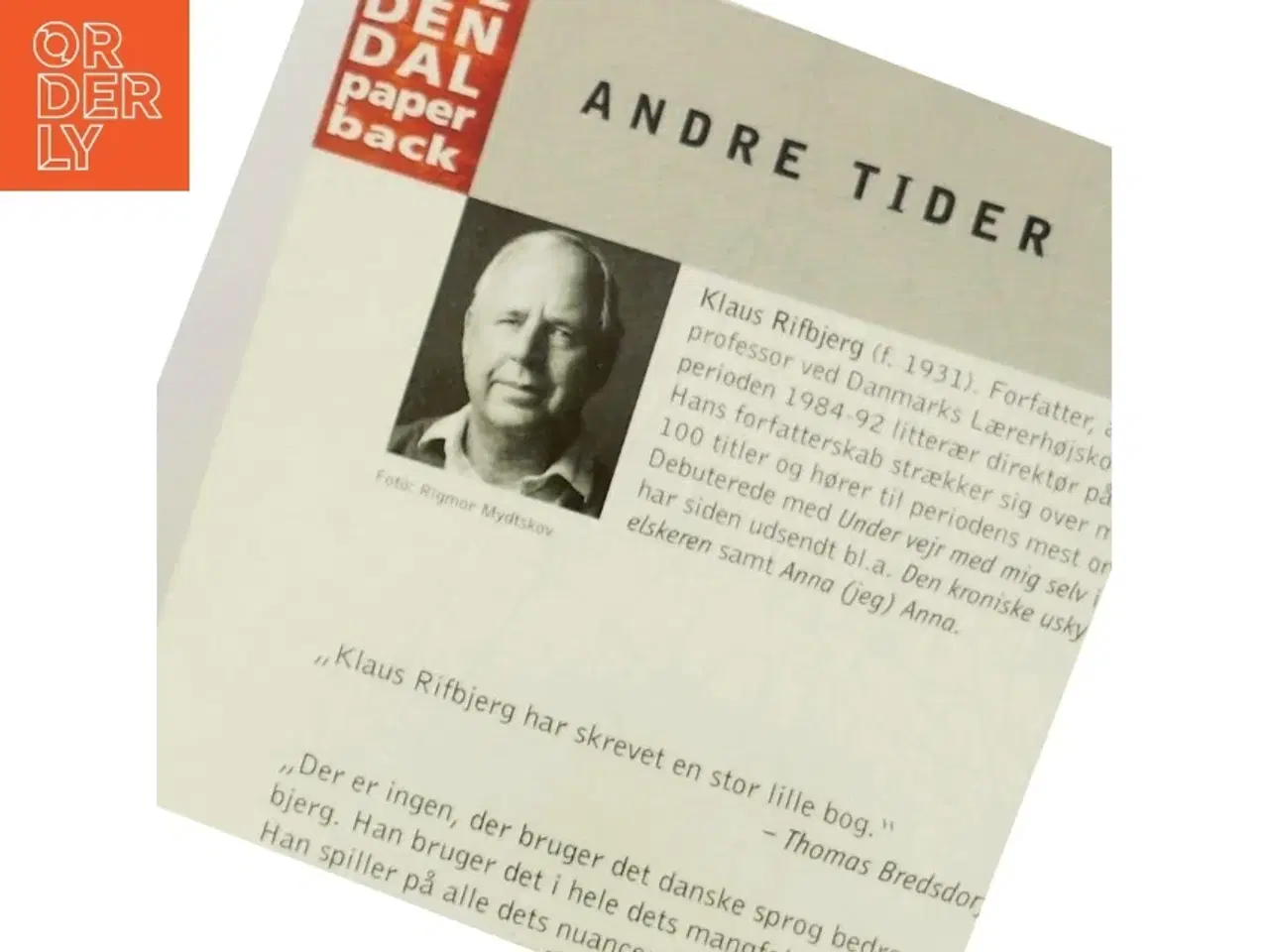 Billede 6 - Andre tider : noveller af Klaus Rifbjerg (Bog)