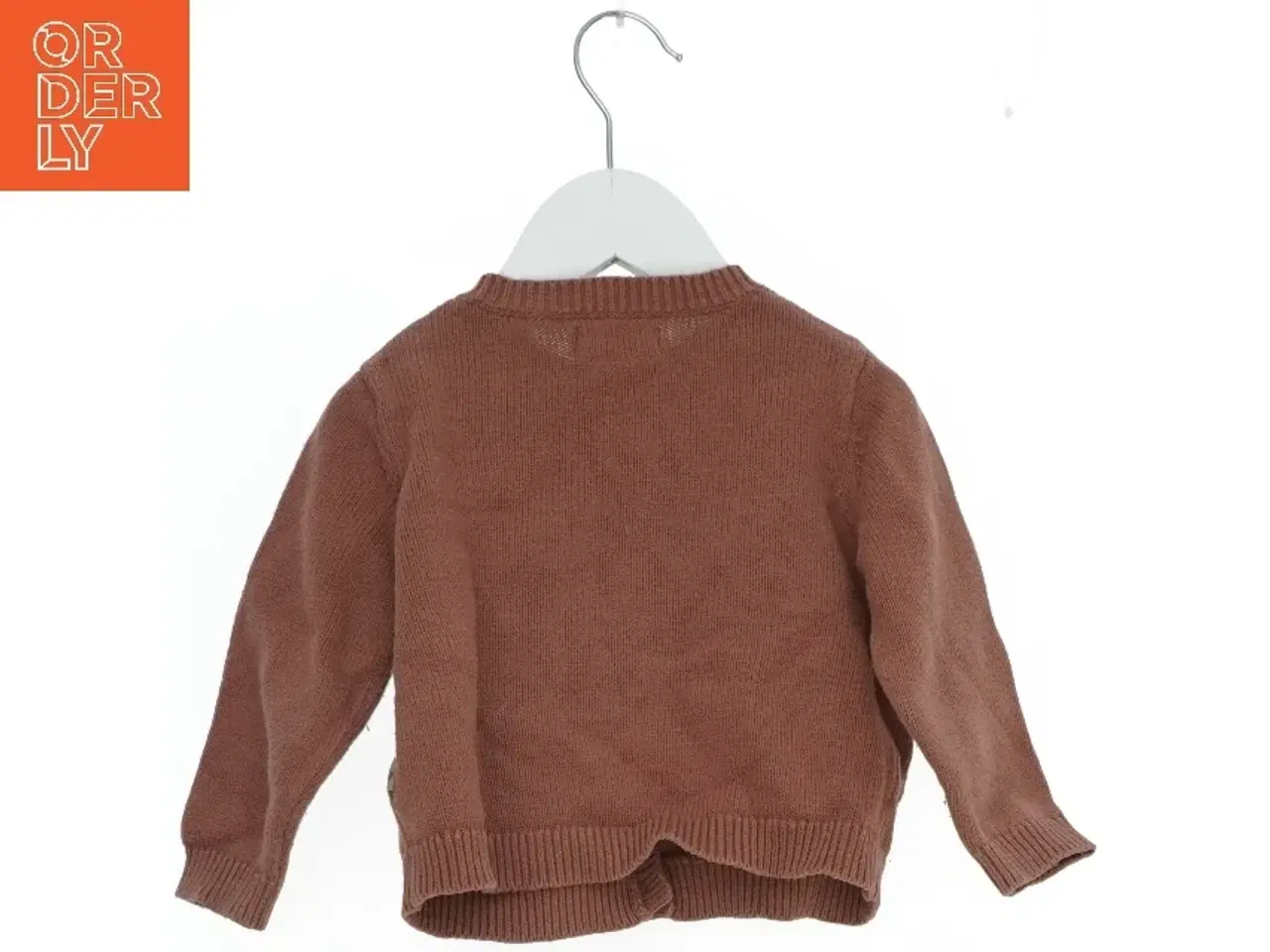 Billede 2 - Børnecardigan med blomsterdetaljer fra Wheat (str. 80)
