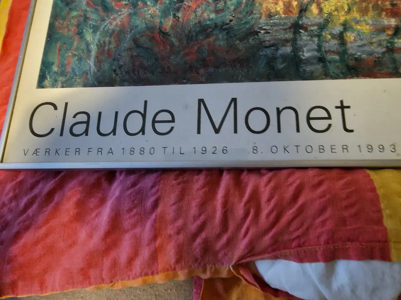 Billede 2 - Plakat CLAUDE MONET ÅKANDEDAMMEN 