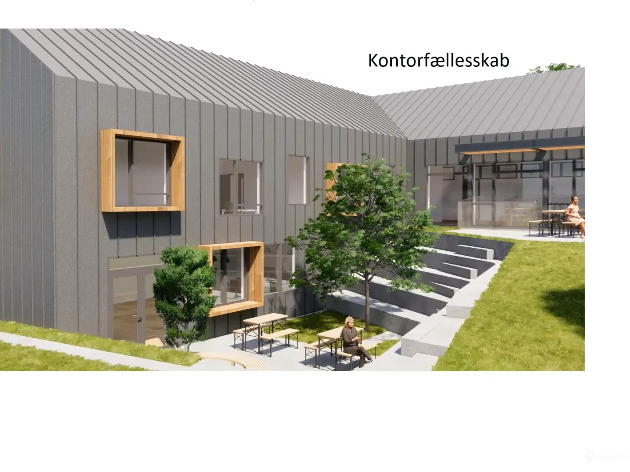 Billede 2 - Nyrenoveret kontorfællesskab tæt på Silkeborg-motorvej