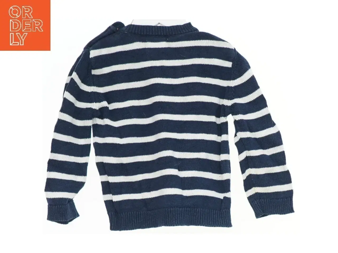 Billede 2 - Stribet trøje med knapper fra Mango (str. 92)