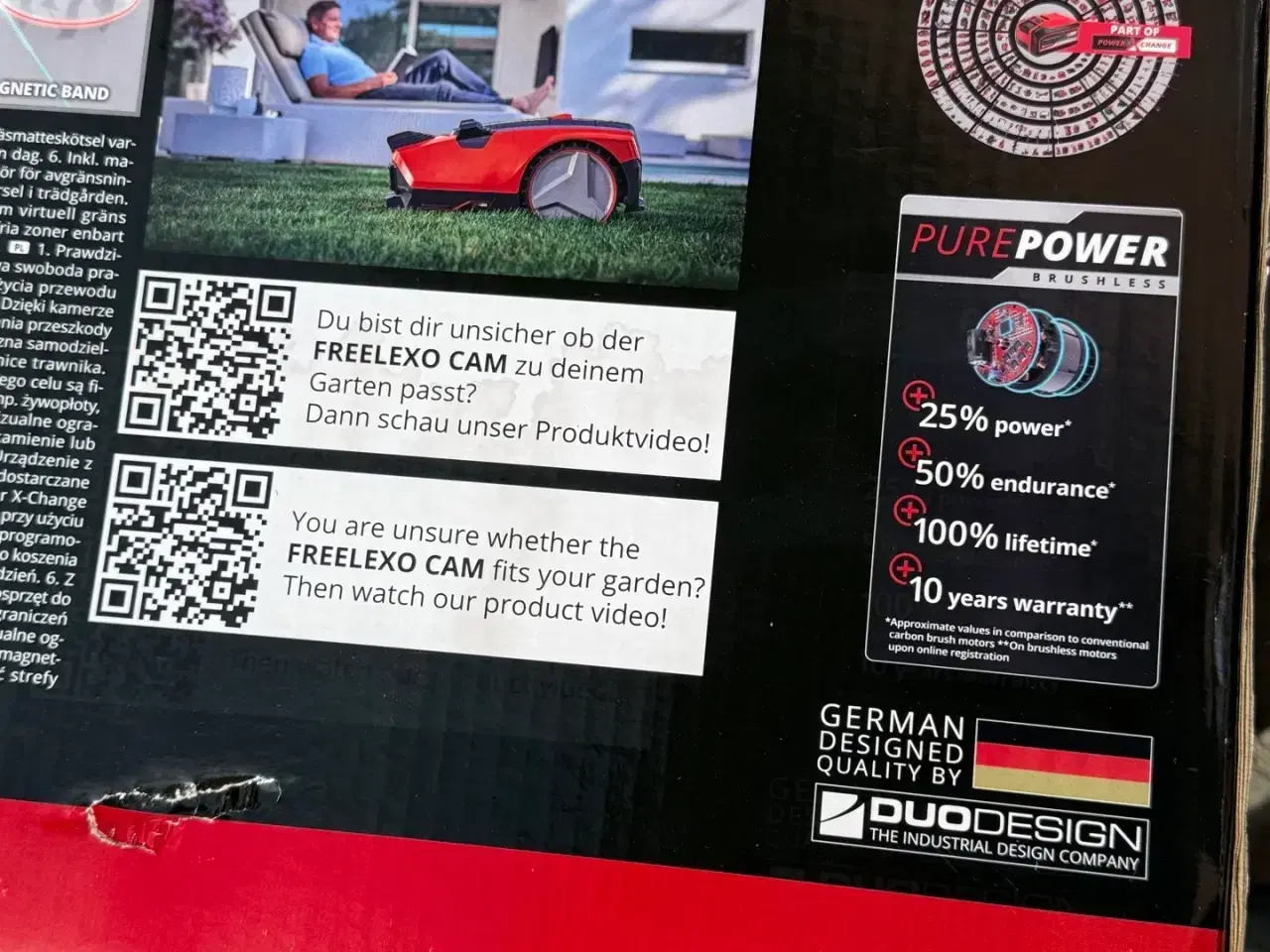 Billede 4 -  Kvalitets  Robot Plæneklipper Fra Tyske Einhell, 