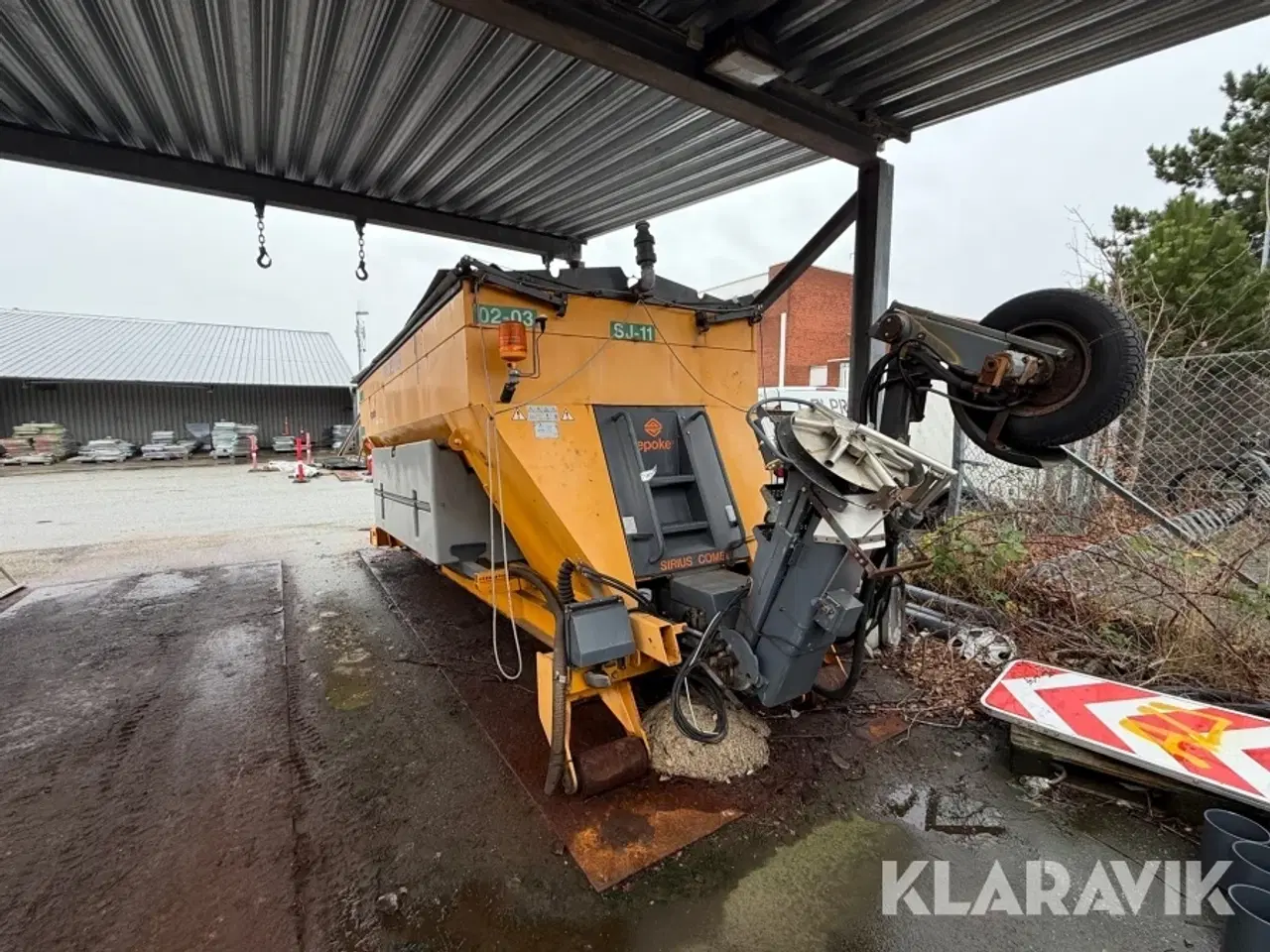 Billede 2 - Sirius combi salt spreder Epoke SW4400 Sirius Combi