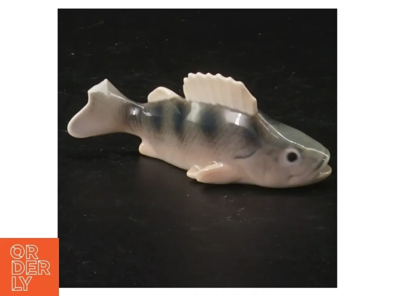 Billede 3 - Porcelænsfigur af fisk fra B&G (str. 9 cm)