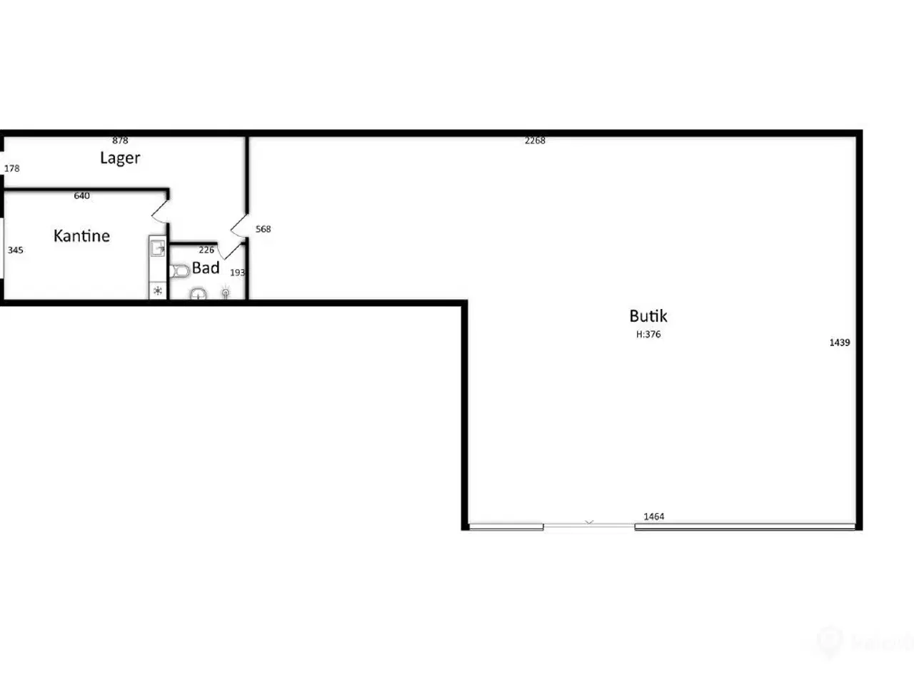 Billede 12 - Special- / udvalgsbutik i Farsø Butikscenter - i alt 365 kvm