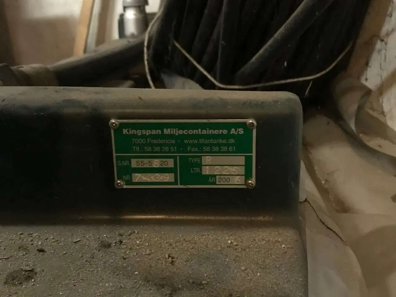 Billede 5 - Olietank 1200 L. M/ elpumpe