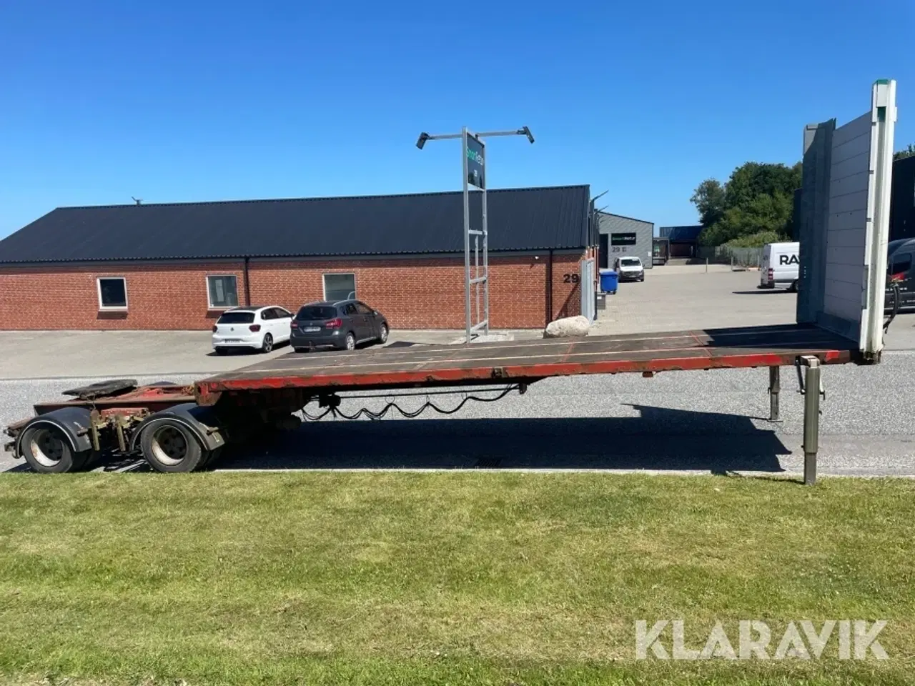 Billede 4 - Link trailer Fliegl SZS 380 2 akslet