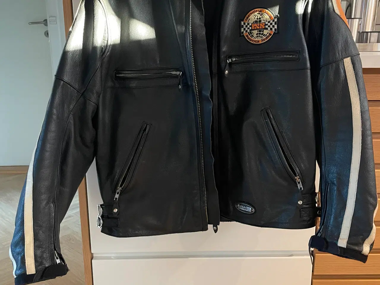 Billede 3 - Mc læder jakke