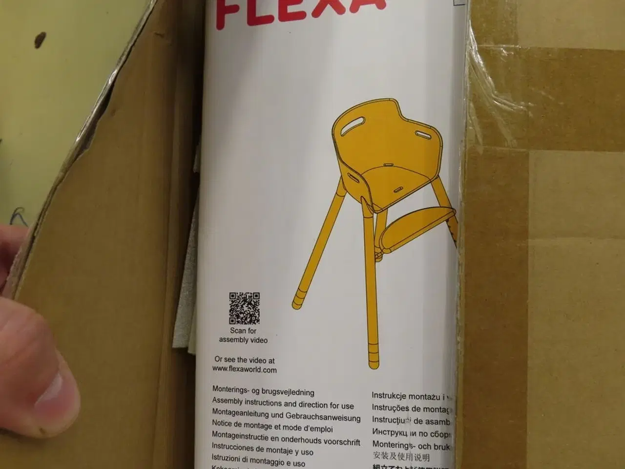 Billede 1 - Højstol FLEXA