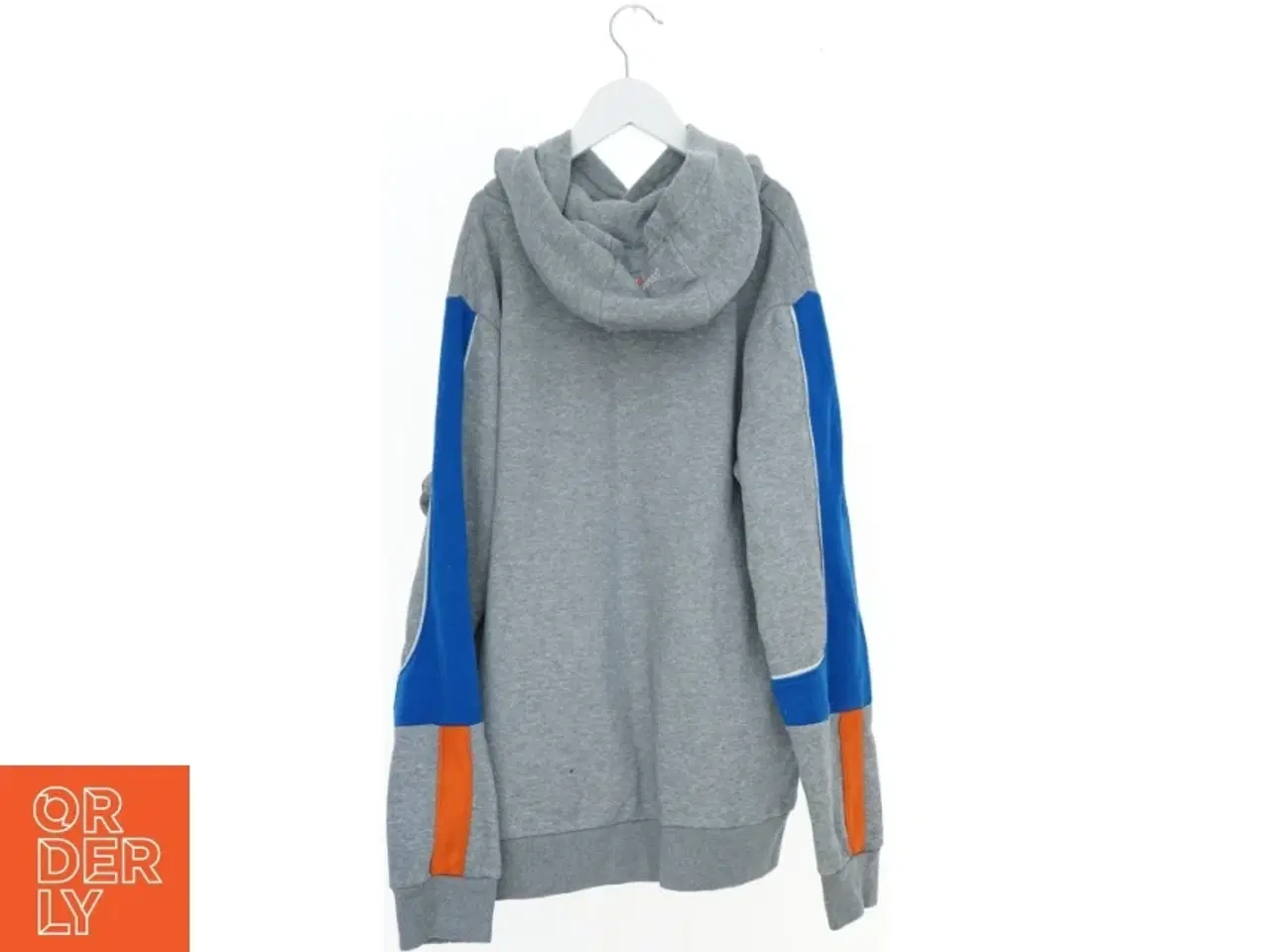 Billede 2 - Grå hættetrøje med farvede paneler fra Jack & Jones (str. 176)