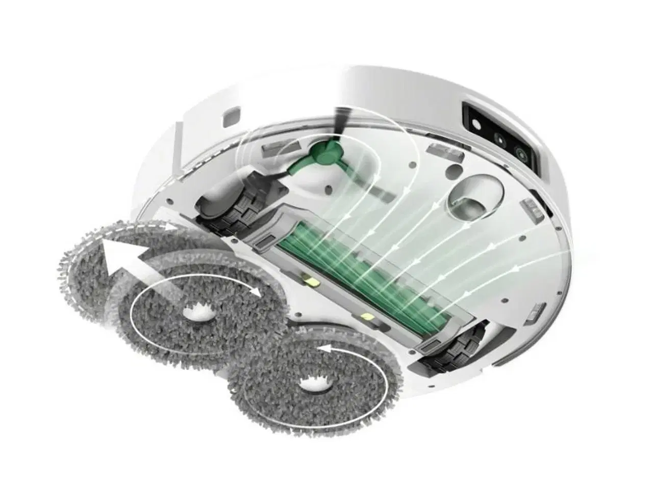 Billede 6 - iRobot Roomba Combo Plus 505 robotstøvsuger med AutoWash Dock – hvid