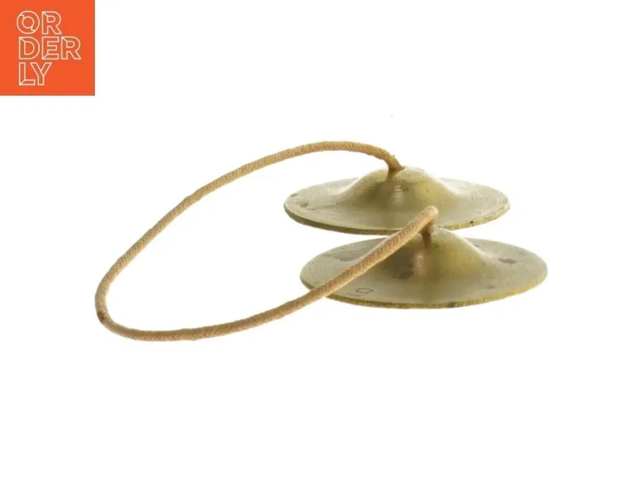 Billede 2 - Messing finger-cymbaler (str. Ø 7 cm)
