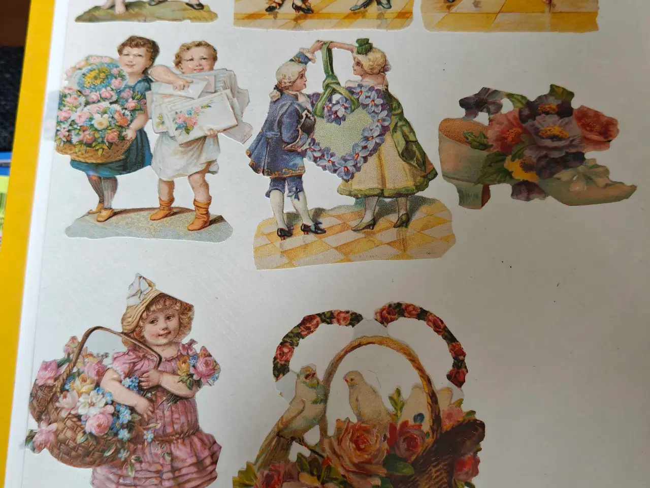 Billede 5 - Glansbilleder i mapper 