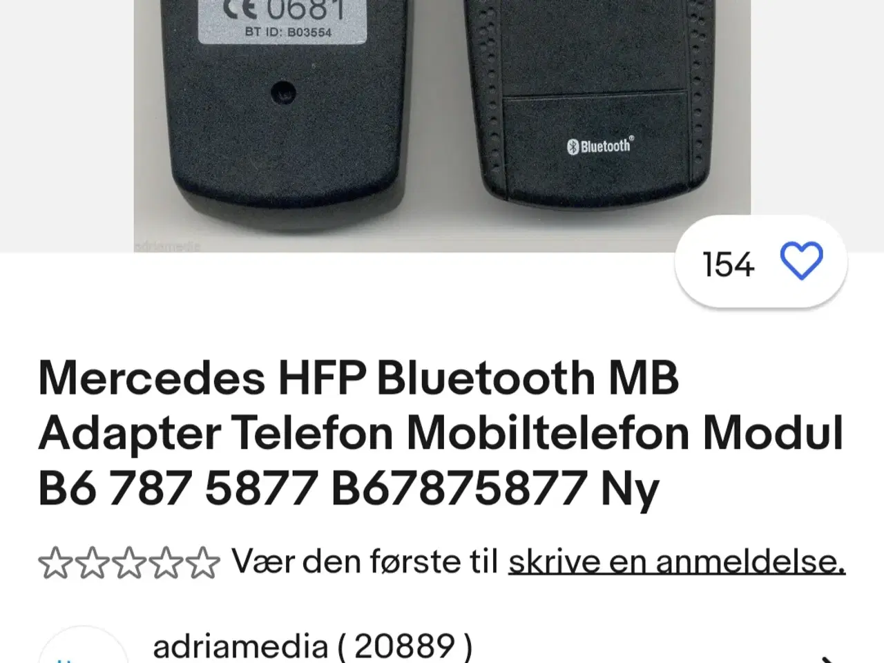 Billede 7 - Bluetooth enhed til mercedes 