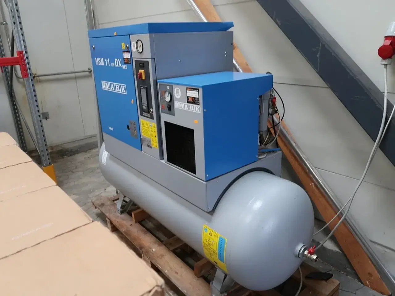 Billede 1 - Kompressor MARK MSMS 11 KW DX MAXI