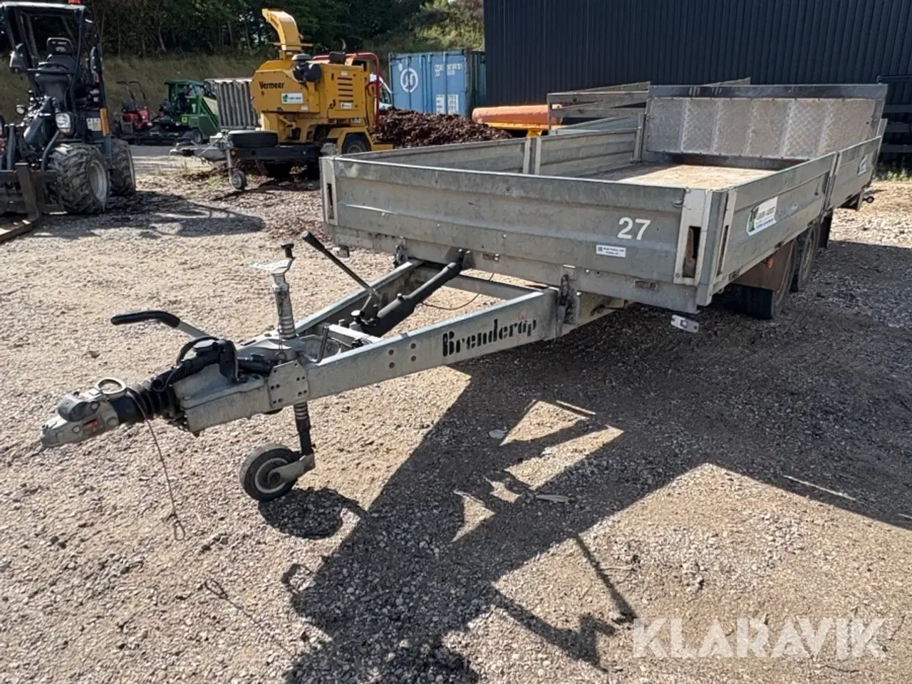Billede 1 - Maskintrailer Brenderup E3