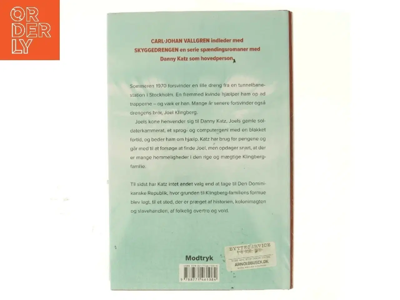 Billede 3 - Skyggedrengen af Carl-Johan Vallgren (Bog)