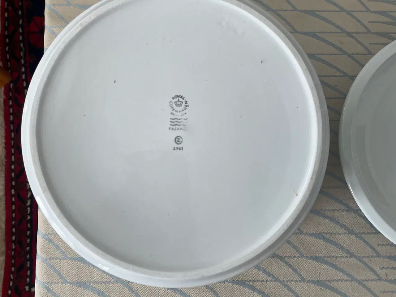 Billede 11 - Royal Copenhagen Blå Kant Fajance