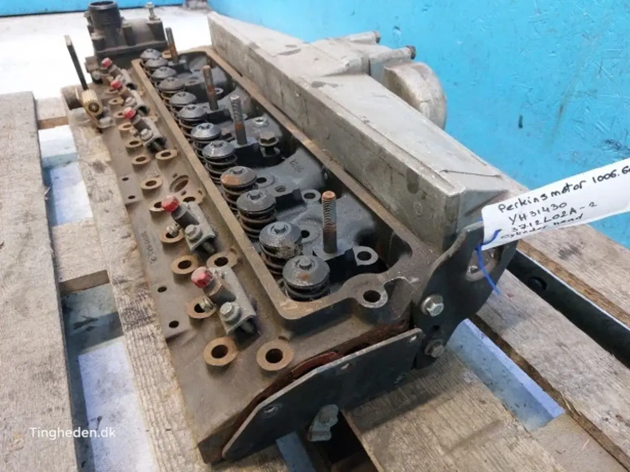 Billede 21 - Perkins 1006.60T Cylinderhoved 3712L02A-2